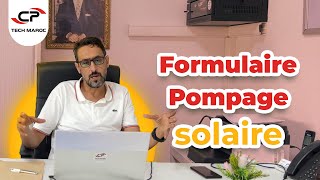 Formulaire dimensionnement Pompage solaire [upl. by Assertal]