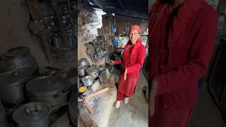 Authentic Himachali Dhaba at Jana Waterfall Manali youtubeshorts [upl. by Irrok]