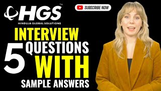 Hinduja Global solutions hiring team 5 interview Questions with answers for Quality Analyst [upl. by Aneeled]