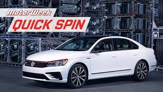 2018 Volkswagen Passat GT  Quick Spin [upl. by Hirasuna306]