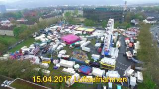 EröffnungLuftaufnahmen 57 Hagener Osterkirmes 2017 [upl. by Namad883]