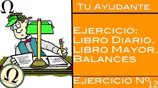 12 Se vende vehículo aportado al inicio  Ejercicio Libro Diario amp Mayor 1 [upl. by Finella]