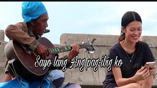 Taong Grasa serenading prank part 76 Ang saya nila habang kinantahan [upl. by Eilyr]