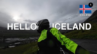 E1  First day on Iceland with an electric motorcycle  Energica Experia [upl. by Wentworth]