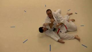 Judo Grappling Topside Arm bar Series [upl. by Nanek304]