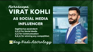 Virat Kohli as Social Media Influencer in Nadi Astrology viratkohli astrology horoscope [upl. by Delores]