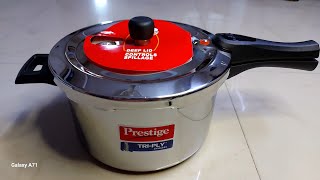 💥Unboxing💥  Prestige 5lite Triply stainless Steel Cooker Unboxing 💥Online kitchen items Unboxing [upl. by Attenna201]