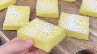 2 Citrons pour ce dessert frais et léger 🍮🍋 Sans beurre Sans farine et Sans gélatine [upl. by Onofredo]