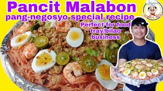 how to cook pancit malabon l pancit malabon special recipe noblerskitchen [upl. by Loresz158]