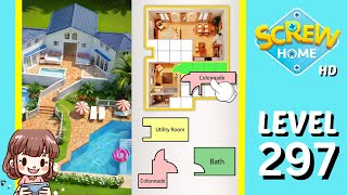 Screw Home Level 297 Solution Walkthrough [upl. by Yerocaj841]