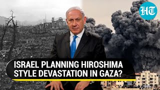 Atomic Bombs Hiroshima Analogy Israel Ready For Mass Civilian Killings In Gaza  Details [upl. by Berglund114]