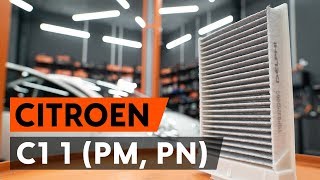 Hoe een interieurfilter  pollenfilter vervangen op een CITROEN C1 PM PN AUTODOCTUTORIAL [upl. by Enyaz]