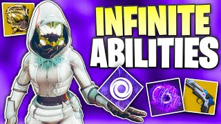 The BEST Void Hunter PvP Build INFINITE Abilities  Dominate The Crucible Destiny 2 [upl. by Nehtanoj]