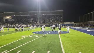 NJ Football Union Citys Xavien Rodriguez finds Khalil Sutton for goahead TD vs Passaic Tech [upl. by Kunkle]