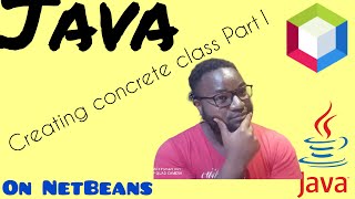 Creating concrete class in Java programming part 1 [upl. by Chancey]