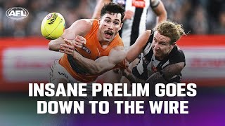 Last Two Minutes  Collingwood v GWS Giants  Preliminary Final 2023  AFL [upl. by Odlamur577]