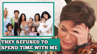 Kris Jenner SAD when her grand kids refuse to spend time with her [upl. by Koo44]