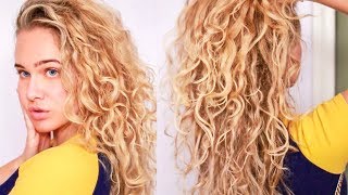 EASY Heatless Waves amp Curls Tutorial  India Batson [upl. by Milurd620]