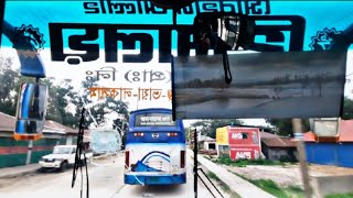 হিমালয় এবং আল বারাকার হাড্ডাহাড্ডি লড়াই  Thrilling Bus Race  Himaloy vs Al Baraka [upl. by Anirbas501]