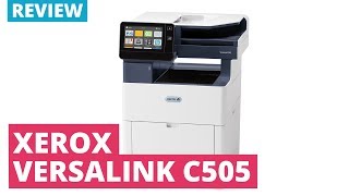 Printerland Review Xerox Versalink C505 Series A4 Colour Multifunction Laser Printer [upl. by Sayre]