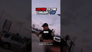 Cool Cops vs Biker wow copsvsbiker cops bikers motorbike pulledover [upl. by Enneles]