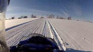 Yamaha SRX 700  GETTING AIR  HIGH SPEED  GoPro [upl. by Deina]