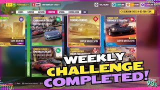 Forza Horizon 5 Weekly Rally Speed zone Challenge Tierras Verdes Complete Guide [upl. by Dinsmore751]