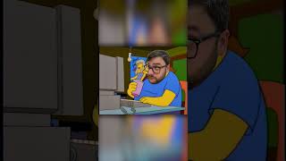 GM Shorts Ethans Internet simpsons internet gamemavericks [upl. by Irahs528]