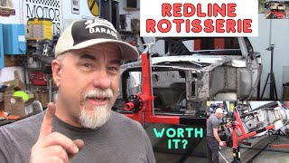 Rotisserie build from redline stands Redline ROT3000LD rotisserie for cars Slither part 37 [upl. by Apthorp]