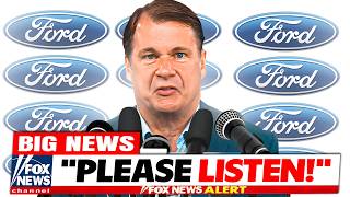 1 MIN AGO Fords SHOCKING Announcement Shakes UP The Entire Car Market [upl. by Granthem]