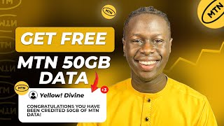 How To Get MTN FREE 50GB NOWLatest Update  How to Get Free 50GB Data On My MTN AppMTN New Trick [upl. by Eolcin]