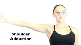 Shoulder Adduction [upl. by Ecnerol]