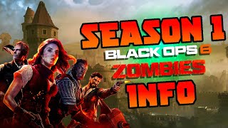 New Black Ops 6 Zombies DLC 1 Map Revealed CITADELLE DES MORTS Season 1 Update  Information [upl. by Sible]