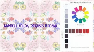 Munsell Color Exercises Tutorial [upl. by Hsan]