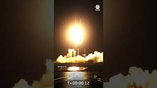 SpaceX rocket lights up sky over Puerto Rico and Bahamas after launch from Cape Canaveral Florida [upl. by Blythe]