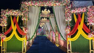 27 November 2023 Entrance Gate And Stage Decorations [upl. by Candy]