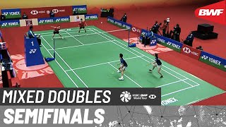 YONEX SUNRISE India Open 2023  ZhengHuang CHN 1 vs WatanabeHigashino JPN 3  SF [upl. by Bernelle]