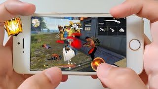 Iphone 5s Free Fire Gameplay ⚙️Settings Free Fire max HUDDPI MACRO 1 gb ram🔥Part1 [upl. by Bank]