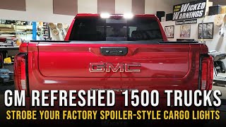 20225Newer GM Refreshed 1500 Trucks Strobe Factory Cargo Lights with Auto Flasher Kit [upl. by Brooke]