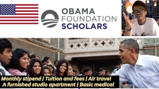 FREE Obama Scholars Program 2024 FULL Ride Scholarships Available Now [upl. by Lekram]