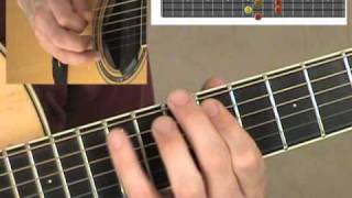 D7 Arpeggio E shape Guitar Exercise [upl. by Chrisman]