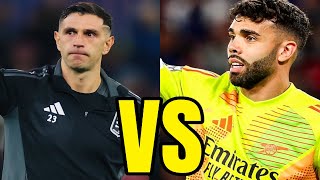 Emiliano Martinez vs David Raya  202425 Season  Aston Villa amp Arsenal Goalkeepers [upl. by Nylad846]