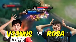 INTENSE GAME BETWEEN OHMYV33NUS AND ROSA IN M4 [upl. by Bertolde]