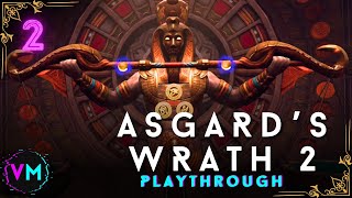 ASGARDS WRATH 2  This God Doesnt Have the IQ To Solve These Puzzles  Gameplay Part 2 [upl. by Weiner]