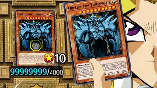 WHEN YOU SUMMON OBELISK THE TORMENTOR WITH INFINITY ATTACK POINT IN YUGIOH MASTER DUEL [upl. by Travax]