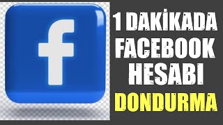 FACEBOOK HESABI NASIL DONDURULUR Geçici Facebook hesabı kapatma 2022 [upl. by Alema]