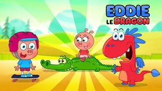 This Little Piggy  Chansons Pour Enfants En Anglais  Eddie Le Dragon [upl. by Brandice]