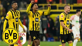 Seven goals at Haller comeback  BVB 43 Augsburg  Recap [upl. by Attenauq411]