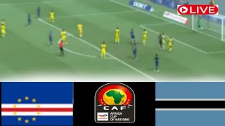 🟥LIVE  Cape Verde vs Botswana ● Live Stream Africa Cup Of Nations Qualification  Official Group [upl. by Artim]