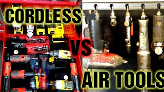 TOP 5 REASONS AIR TOOLS ARE BETTER THAN CORDLESS TOOLS [upl. by Tiler]